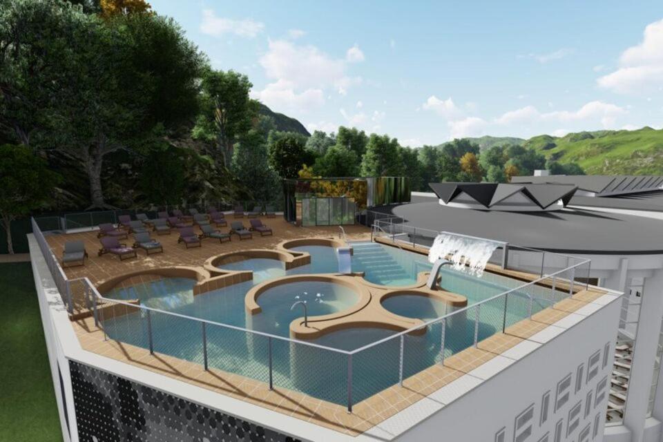 Appartement 2 Personnes Cures Ski Luchon Bagneres-de-Luchon Экстерьер фото